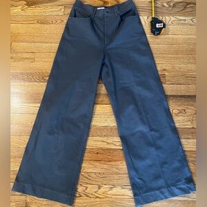 MM Lafleur Charcoal Wide-Leg Pants